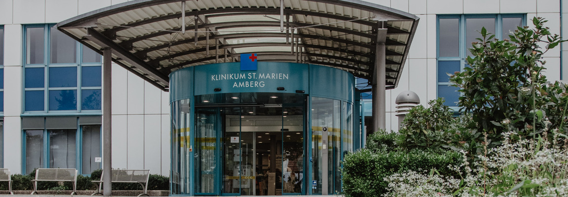Klinikum St. Marien Amberg Eingang